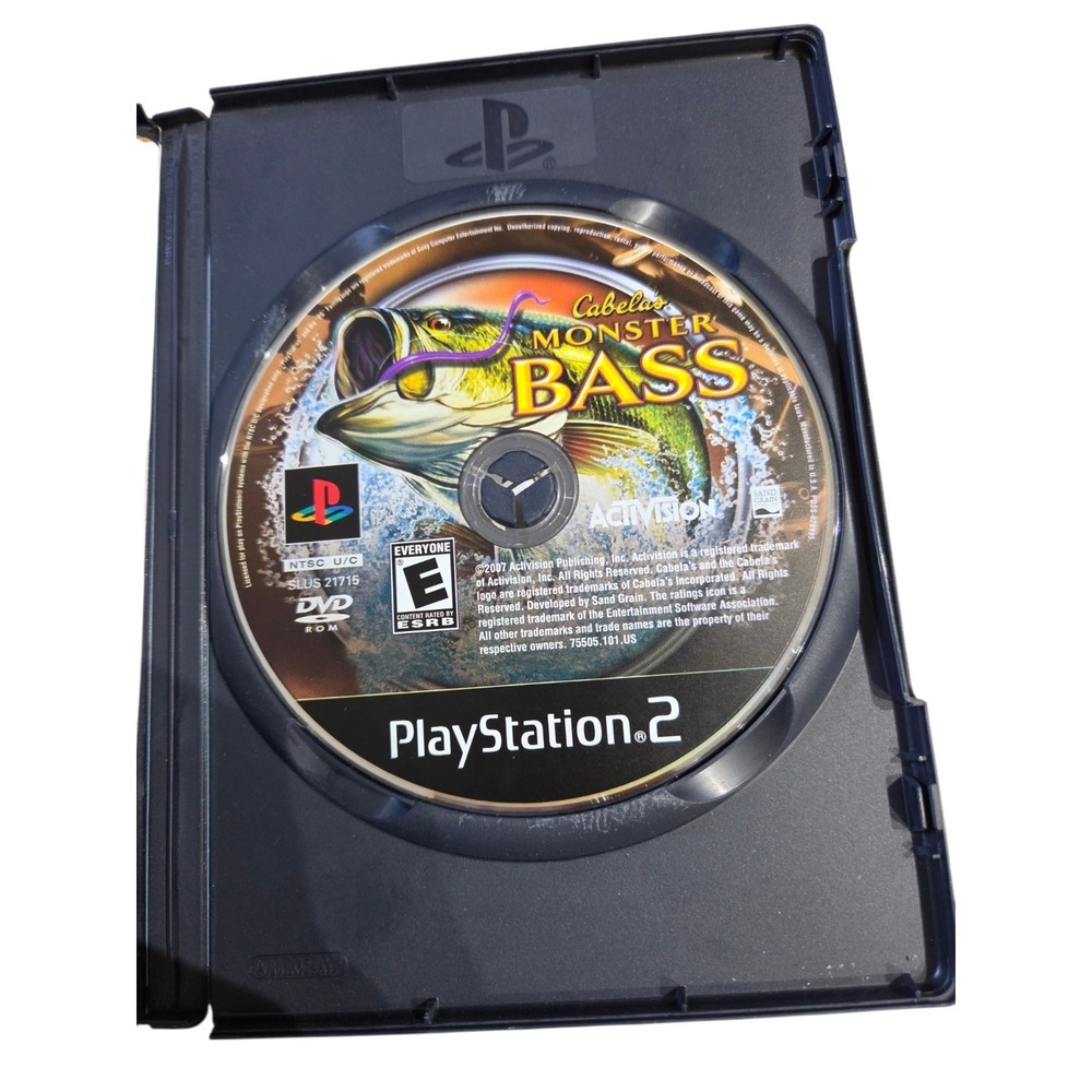 PlayStation2 : Cabelas Monster Bass VideoGames - Picture 3 of 4